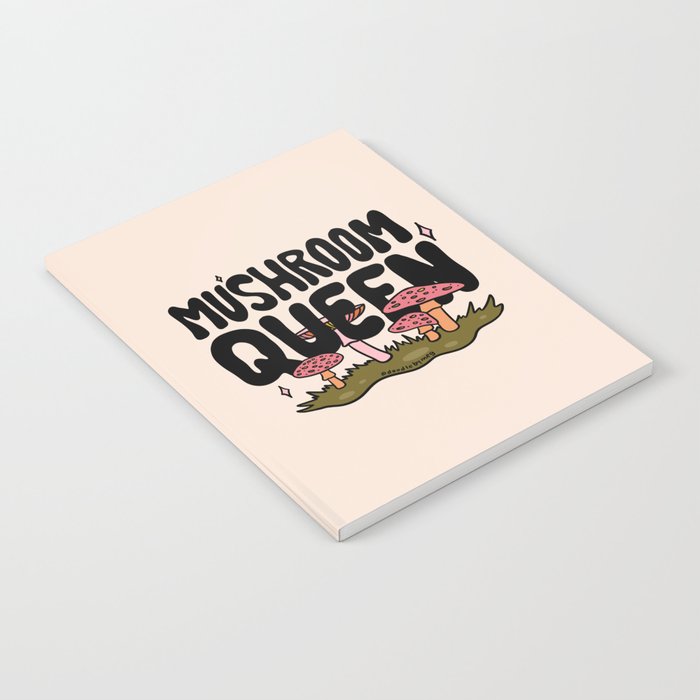 Mushroom Queen Notebook Gallery Image 1