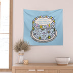 Capricorn Cake Wall Tapestry Gallery Image 2