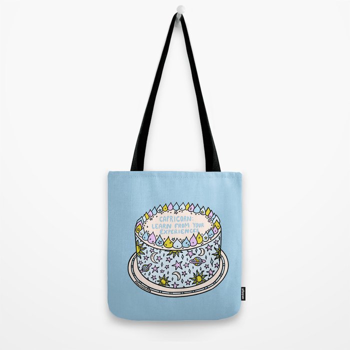 Capricorn Cake Tote Bag Gallery Image 2