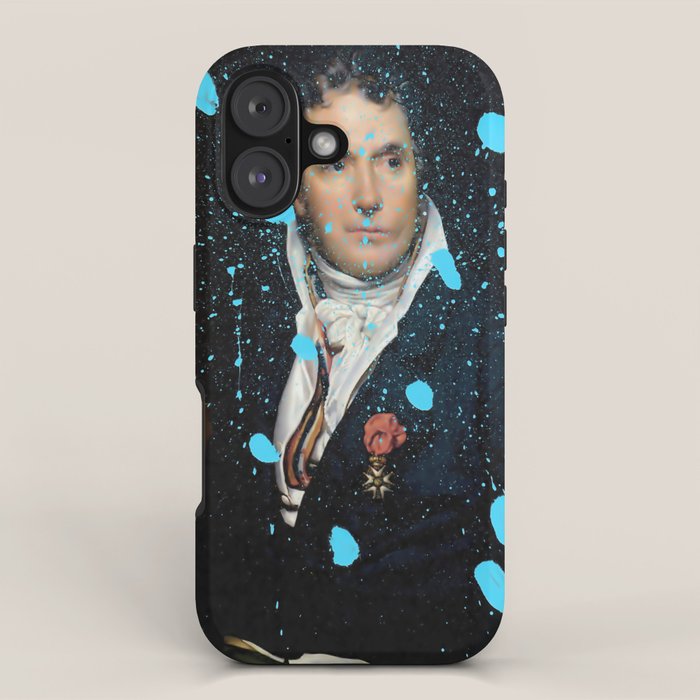 Brutalized Portrait of a Gentleman 1 iPhone Case Gallery Image 1