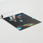 Brutalized Portrait of a Gentleman 1 Yoga Mat Gallery Image 2