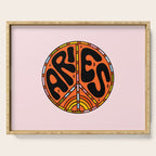 Aries Peace Sign Serving Tray Gallery Image 1