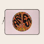 Aries Peace Sign Laptop Sleeve Gallery Image 1
