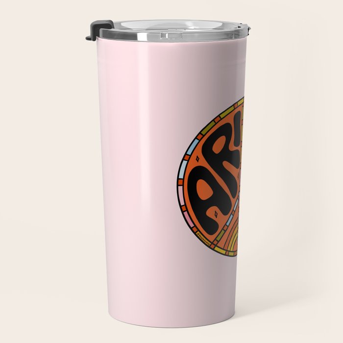 Aries Peace Sign Travel Mug Gallery Image 3