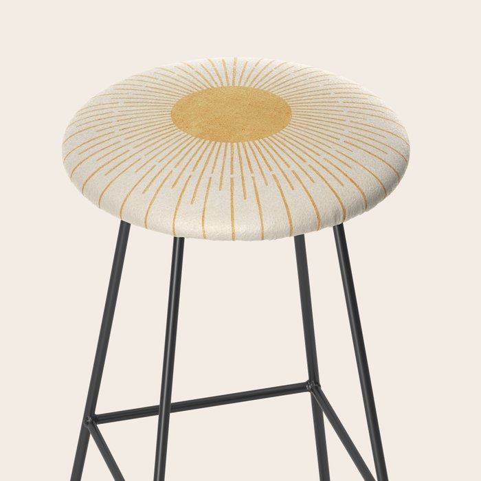 Sun #3 Yellow Stool Gallery Image 2