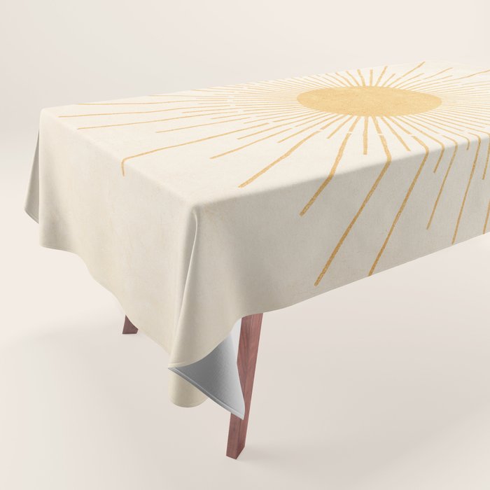 Sun #3 Yellow Tablecloth Gallery Image 1