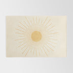 Sun #3 Yellow Rug Gallery Image 2