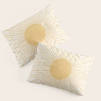 Sun #3 Yellow Pillow Sham Gallery Image 3