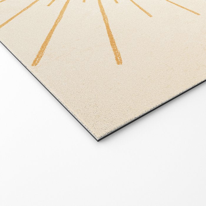 Sun #3 Yellow Welcome Mat Gallery Image 2