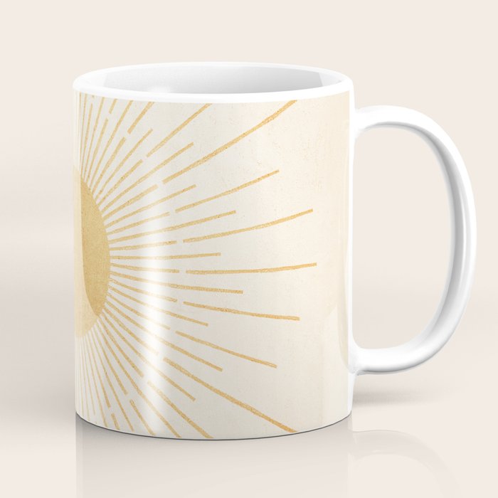 Sun #3 Yellow Coffee Mug Gallery Image 1
