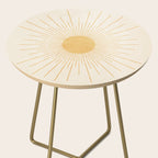 Sun #3 Yellow Side Table Gallery Image 2