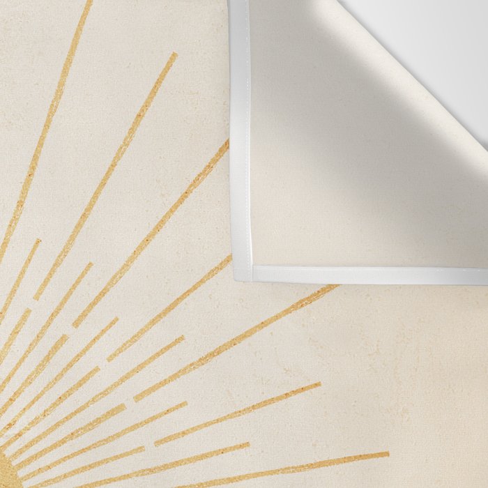 Sun #3 Yellow Wall Tapestry Gallery Image 3