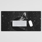 Starry Orca (Black Version) Desk Mat Gallery Image 1