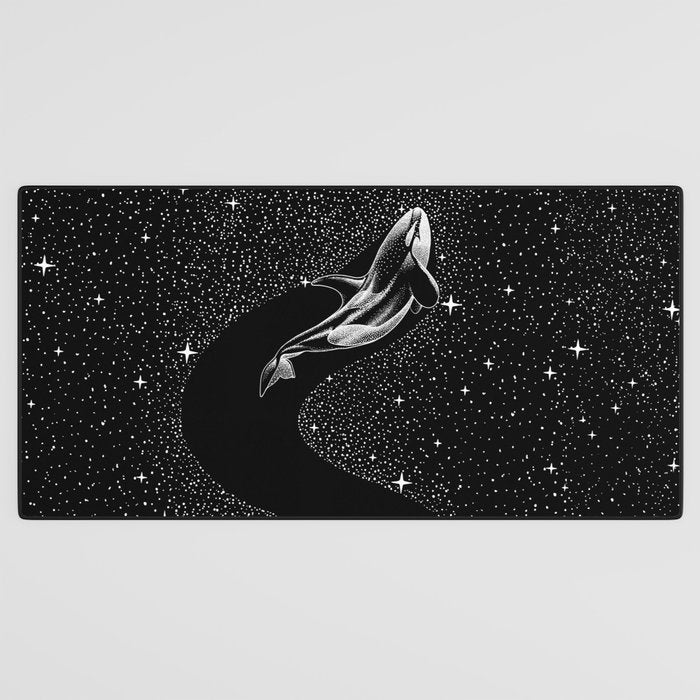 Starry Orca (Black Version) Desk Mat Gallery Image 3