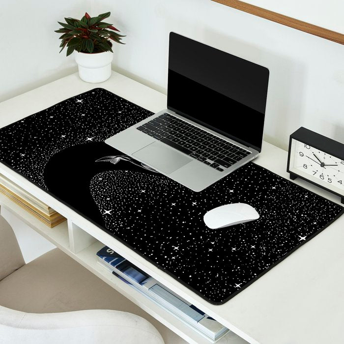 Starry Orca (Black Version) Desk Mat Gallery Image 2