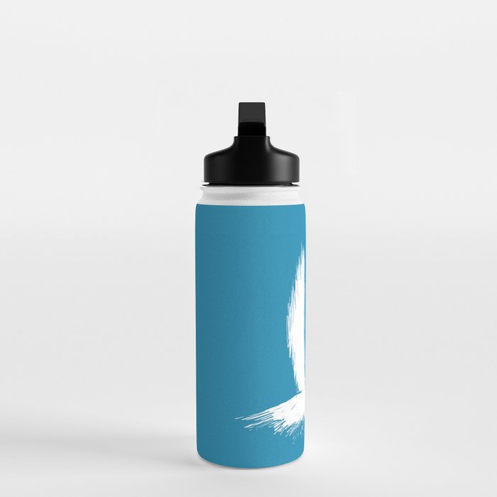 cornered! (bunny and crocodile) Water Bottle Gallery Image 3