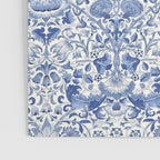 William Morris Vintage Lodden China Blue Toile Poster Gallery Image 3