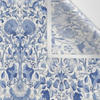 William Morris Vintage Lodden China Blue Toile Wall Tapestry Gallery Image 3