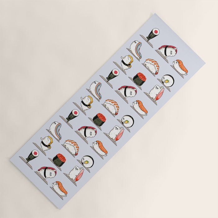 Sushi Yoga Yoga Mat Gallery Image 1