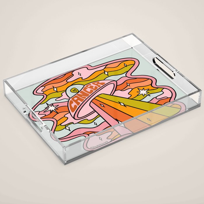 Cancer UFO Acrylic Tray Gallery Image 1