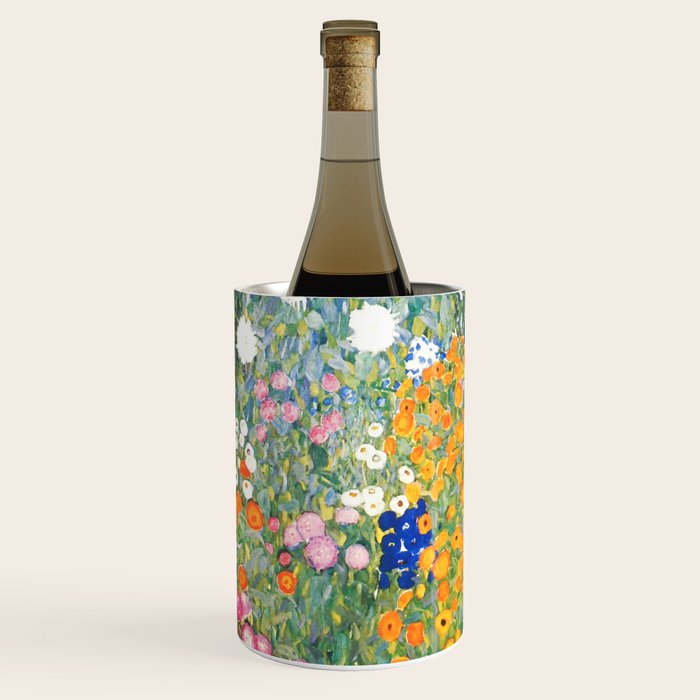 Gustav Klimt "Blumengarten (Flower Garden)" Wine Chiller Gallery Image 1