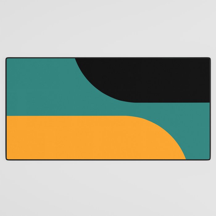 Modern Minimal Arch Abstract LXV Desk Mat Gallery Image 3