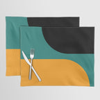 Modern Minimal Arch Abstract LXV Placemat Gallery Image 1