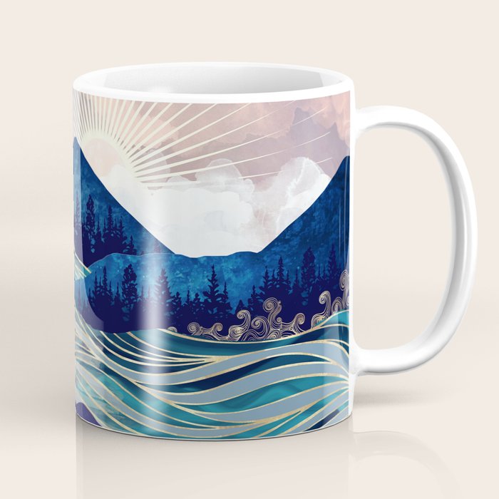 Ocean Sunrise Coffee Mug Gallery Image 1