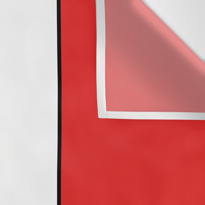 Mondrian Mid Century Modern Simple Neoplasticism Wall Tapestry Gallery Image 3