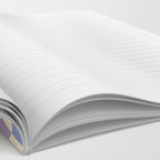 Colorful Checkered Swirl Pattern Notebook Gallery Image 2