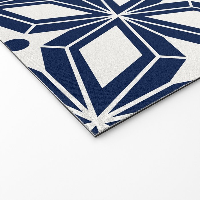 Starburst - Navy Welcome Mat Gallery Image 2