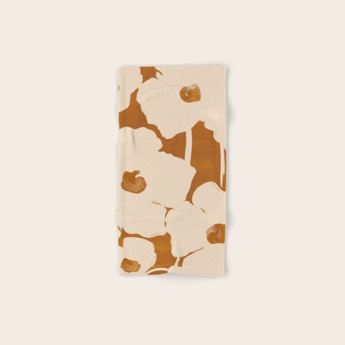 Abstract Flowers 8 Bath Towel Gallery Image 1
