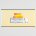 Here Comes The Sun | Sunburst Edition Desk Mat Gallery Image 1
