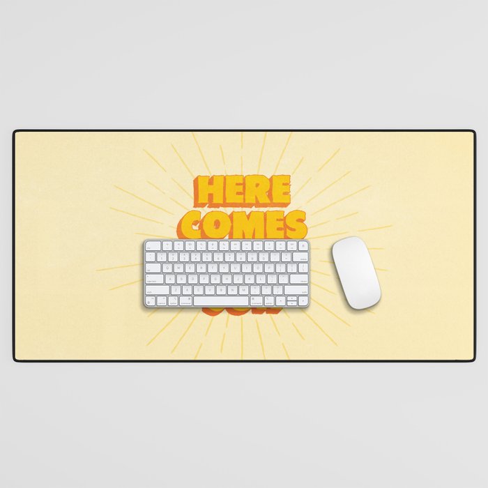 Here Comes The Sun | Sunburst Edition Desk Mat Gallery Image 1
