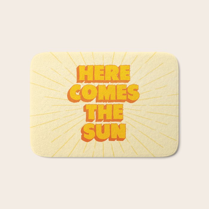 Here Comes The Sun | Sunburst Edition Bath Mat Gallery Image 1