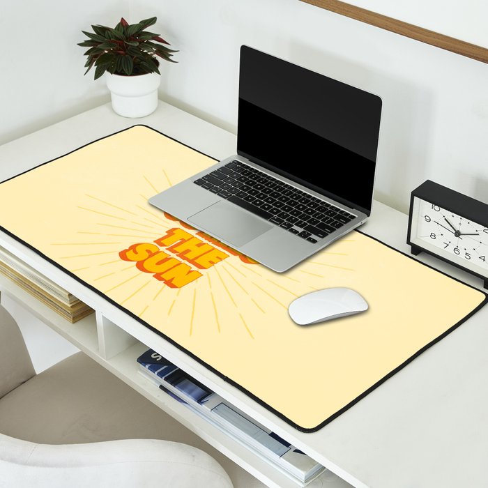 Here Comes The Sun | Sunburst Edition Desk Mat Gallery Image 2