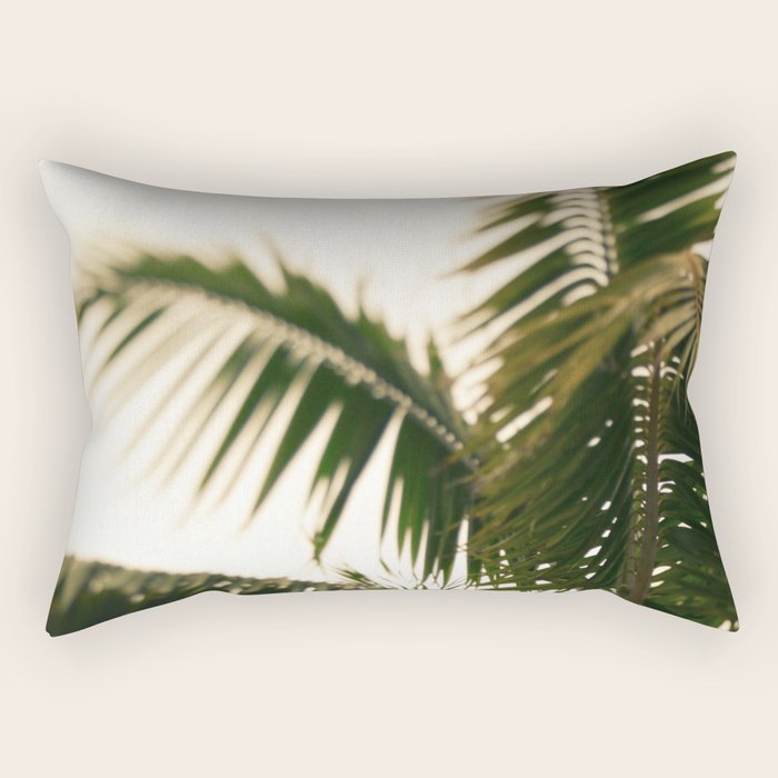 Tropical Beach Paradise Rectangular Pillow Gallery Image 2