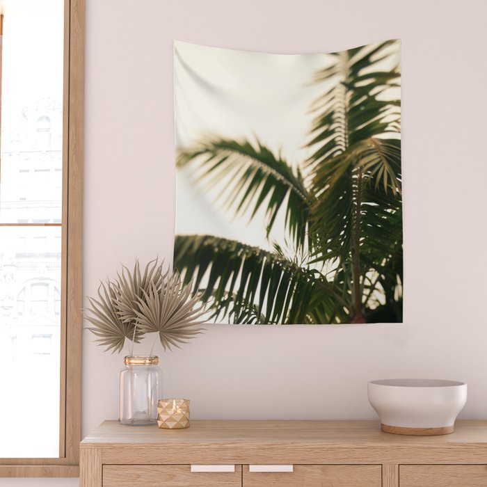 Tropical Beach Paradise Wall Tapestry Gallery Image 2