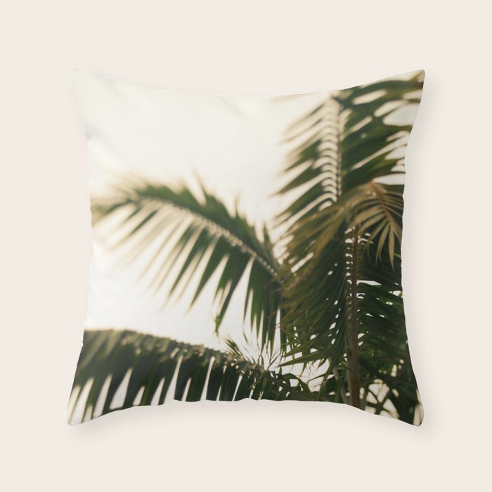 Tropical Beach Paradise Throw Pillow Gallery Image 6