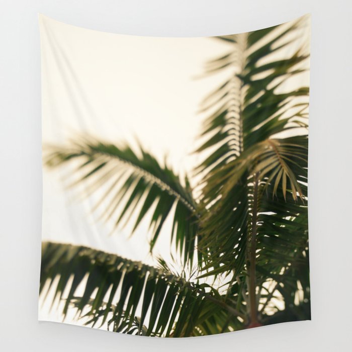 Tropical Beach Paradise Wall Tapestry Gallery Image 1