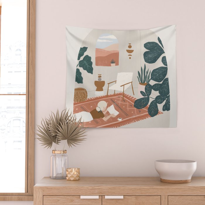 the living room rug Wall Tapestry Gallery Image 2