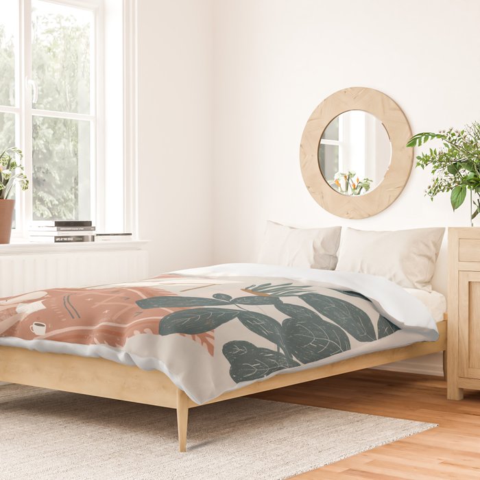 the living room rug Duvet Cover Gallery Image 2