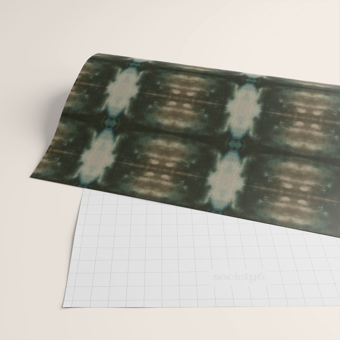 Emerald Shibori Wrapping Paper Gallery Image 2