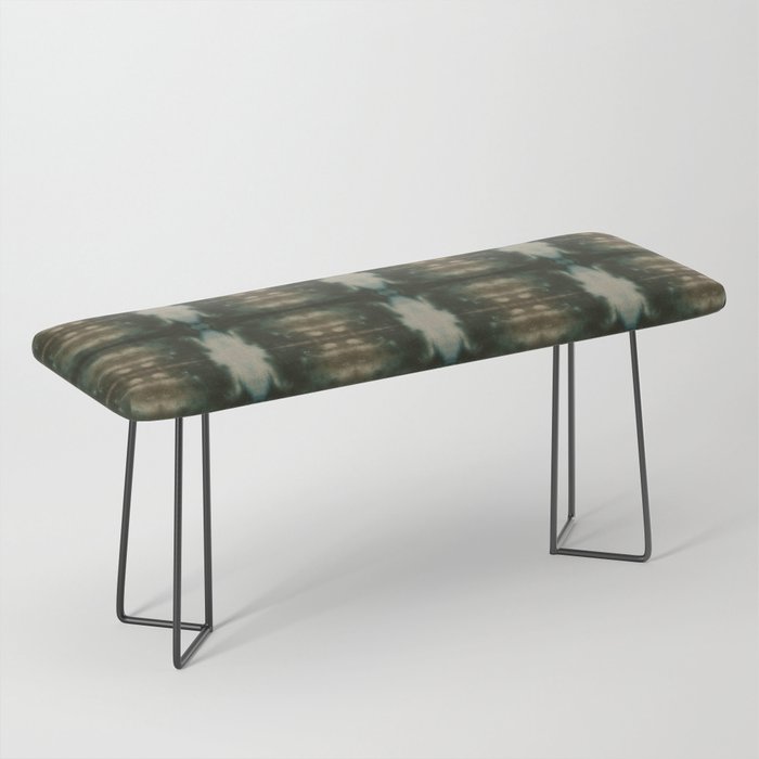 Emerald Shibori Bench Gallery Image 1