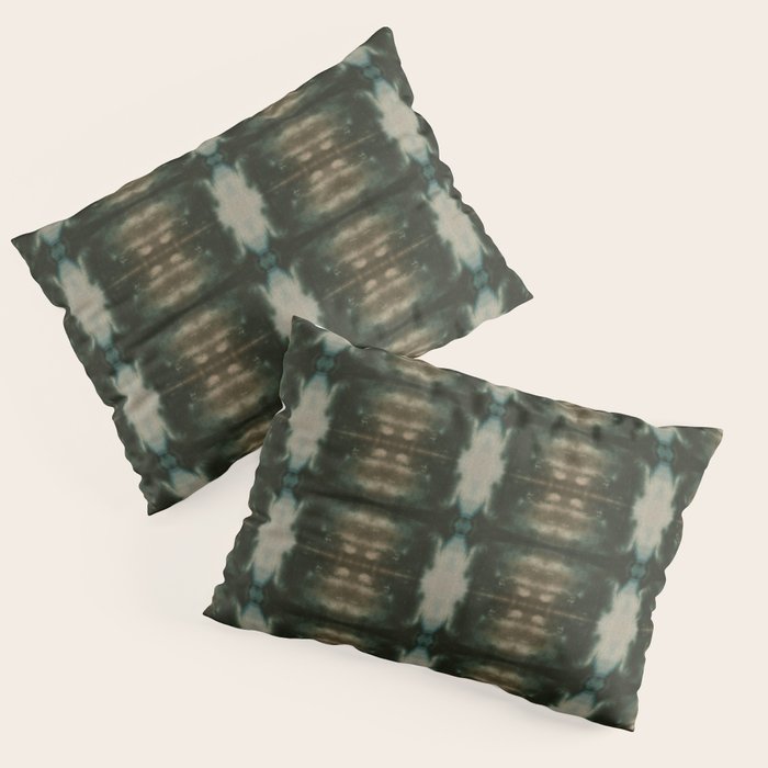 Emerald Shibori Pillow Sham Gallery Image 3