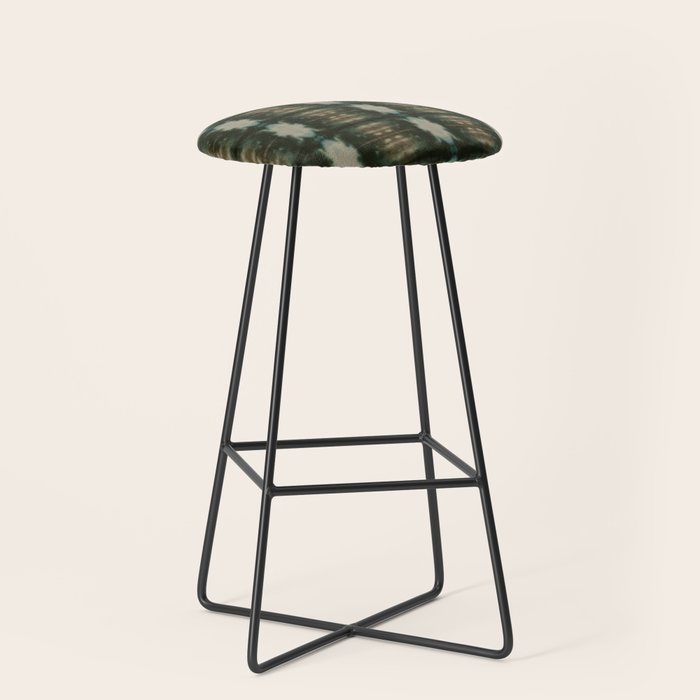 Emerald Shibori Stool Gallery Image 1