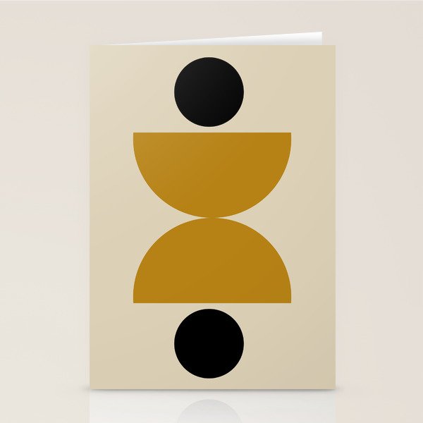 abstract moon  Stationery Card Gallery Image 1