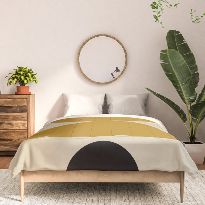 abstract moon  Comforter Gallery Image 3