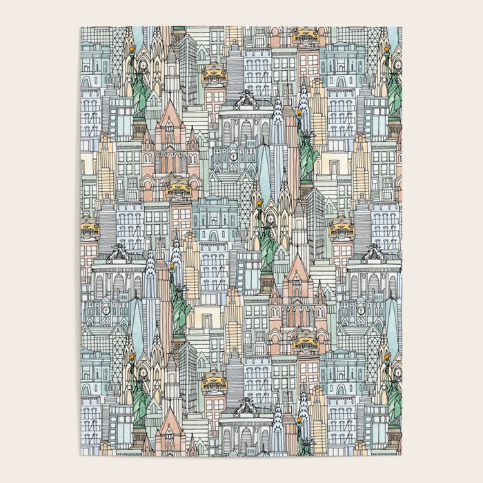 New York watercolor Poster Gallery Image 4