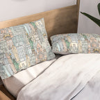 New York watercolor Pillow Sham Gallery Image 2